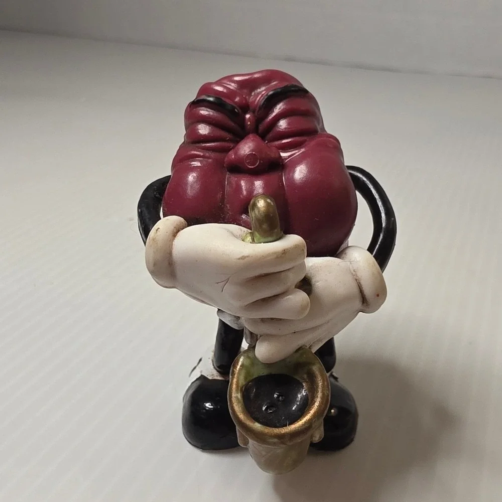 California Raisins‎ PVC Figure Small Purple Good 1987 Saxophone Player